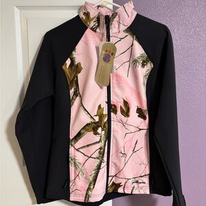 Gander Mountain Pink and Black Camo Jacket